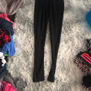 Black Love Charm leggings